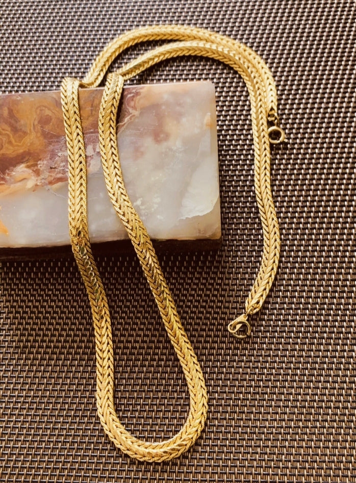 Yellow Gold Men´s Waterproof Chain\Necklace