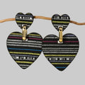 Handmade Ethnic Style Acrylic Stud Earring