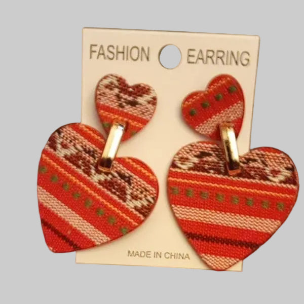 Handmade Ethnic Style Acrylic Stud Earring