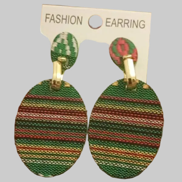 Handmade Ethnic Style Acrylic Stud Earring